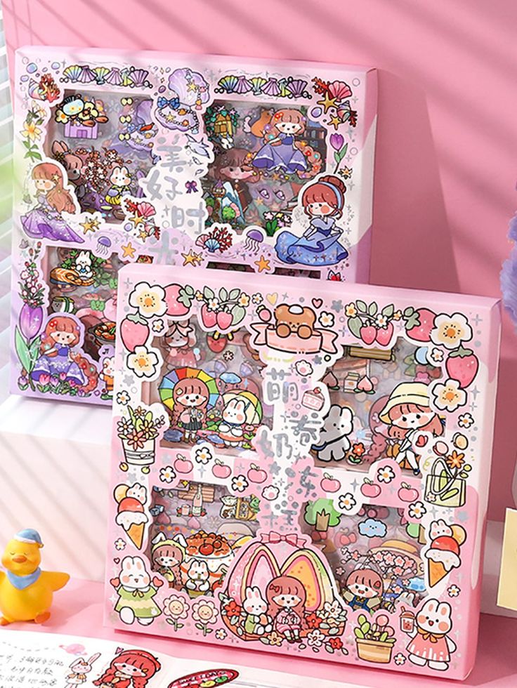 Kawaii Stickers 1Box(100pcs)